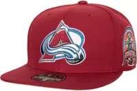 Mitchell & Ness Adult Colorado Avalanche Patch Maroon Fitted Hat