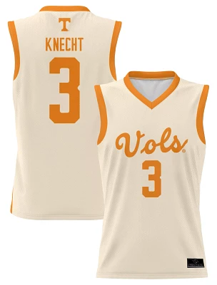Prosphere Men's Tennessee Volunteers #3 Natural Dalton Knecht Full Sublimated Replica Basketball Jersey
