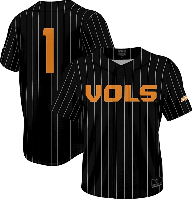 Prosphere Youth Tennessee Volunteers #1 Black Full Button Replica Baseball Jersey
