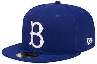 New Era Adult Los Angeles Dodgers Blue Evergreen 59Fifty Fitted Hat