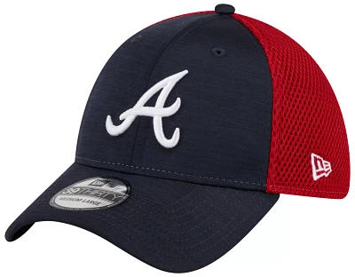 New Era Adult Atlanta Braves Navy Game Day 39Thirty Stretch Fit Hat