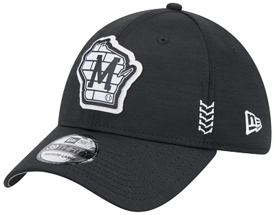 New Era Adult Milwaukee Brewers Clubhouse 39Thirty Stretch Fit Hat