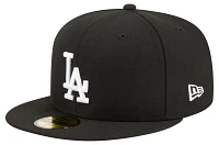 New Era Adult Los Angeles Dodgers Side Patch Evergreen 59Fifty Fitted Hat