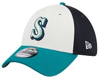 New Era Adult Seattle Mariners Batting Practice 39Thirty Stretch Fit Hat