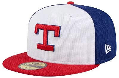 New Era Adult Texas Rangers Batting Practice 59Fifty Fitted Hat