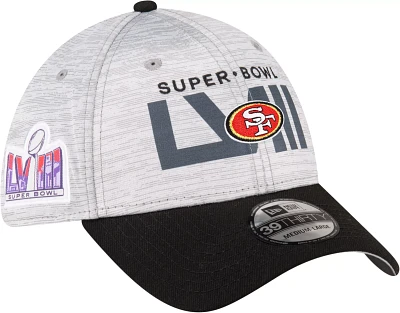 New Era Adult 2024 Super Bowl LVIII Bound San Francisco 49ers Participant 39Thirty Stretch Fit Hat