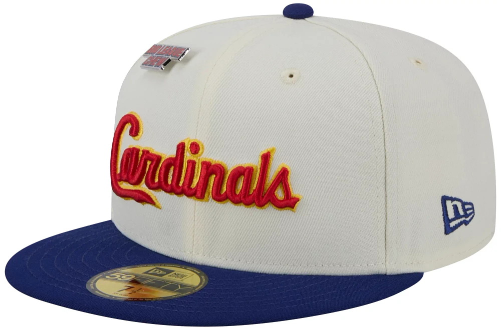 New Era Adult St Louis Cardinals Big League Chew White 59Fifty Fitted Hat