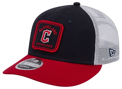 New Era Men's Cleveland Guardians Red Squared Low Profile 59Fifty Fitted Hat