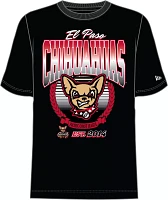 New Era Men's El Paso Chihuahuas Black Logo T-Shirt