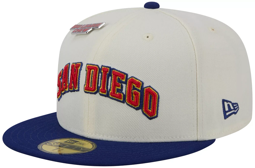 New Era Adult San Diego Padres Big League Chew White 59Fifty Fitted Hat