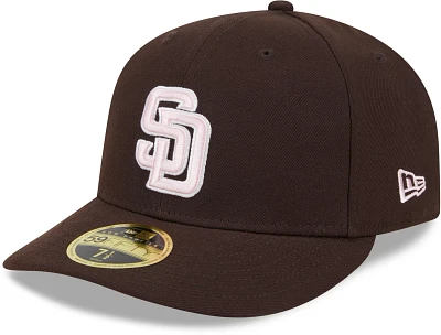 New Era Adult San Diego Padres Mother's Day 2024 Brown Low Profile 59Fifty Fitted Hat