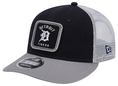 New Era Men's Detroit Tigers Navy Squared Low Profile 59Fifty Fitted Hat