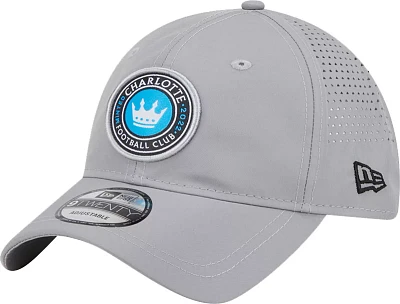 New Era Adult Charlotte FC 9Twenty Active Grey Adjustable Hat