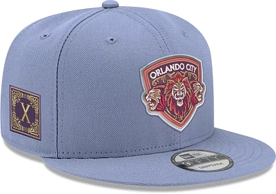 New Era Adult Orlando City 9Fifty 2024 Jersey Hook Away Adjustable Hat