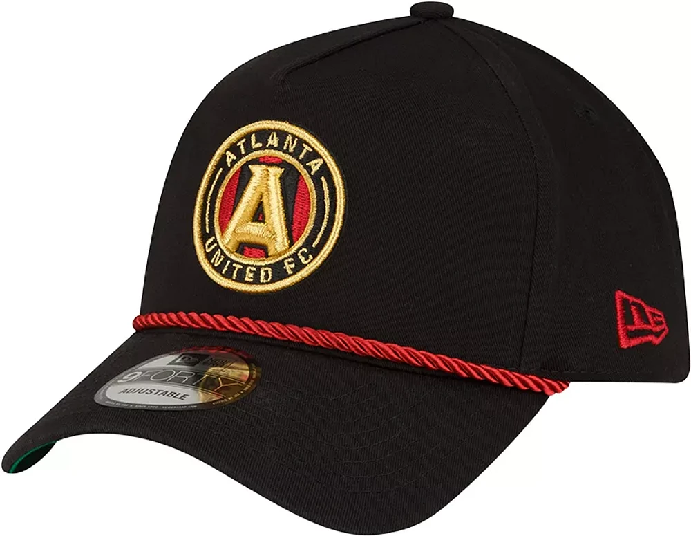 New Era Adult Atlanta United 9Forty Rope Red Adjustable Hat