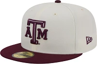 New Era Men's Texas A&M Aggies White 59Fifty Fitted Hat