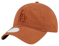 New Era Women's Los Angeles Dodgers Brown 9Twenty Adjustable Hat