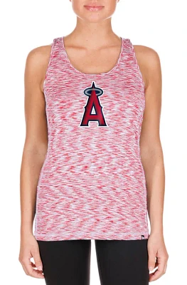 New Era Women's Los Angeles Angels Red Active Tank Top