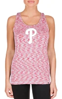 New Era Women's Philadelphia Phillies Red Active Tank Top