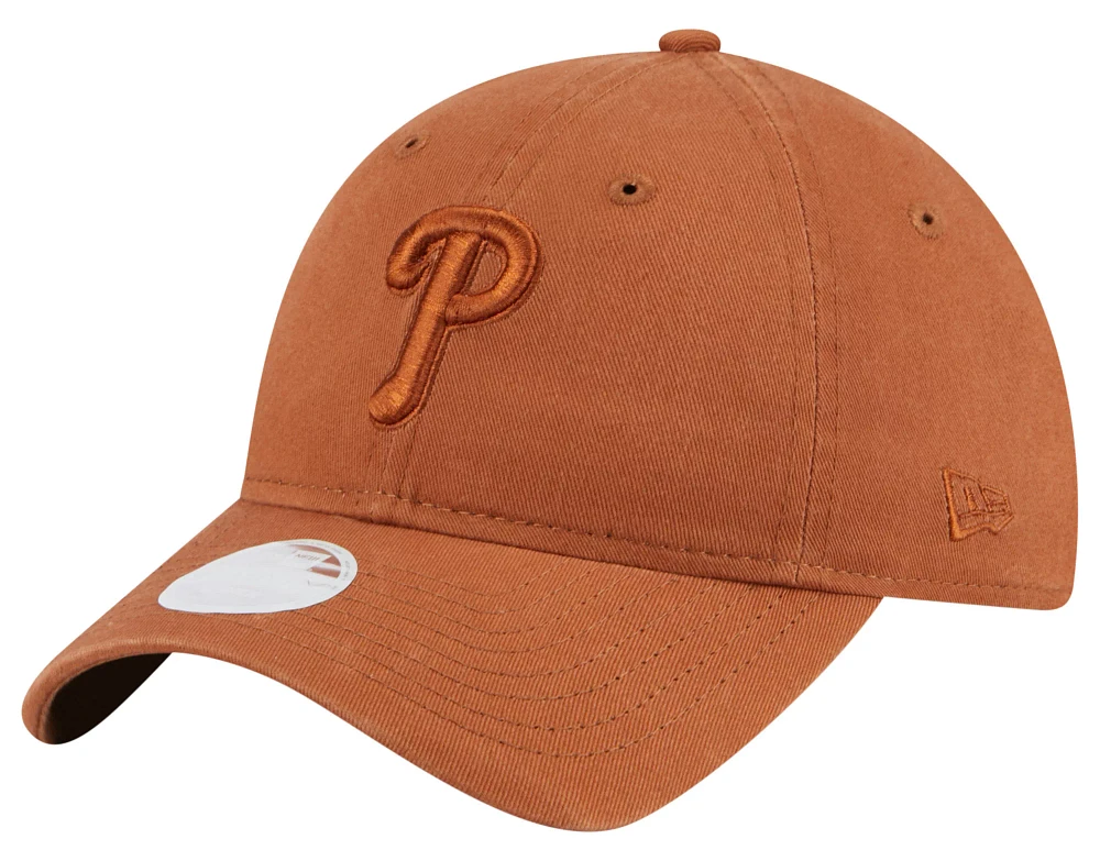 New Era Women's Philadelphia Phillies Brown 9Twenty Adjustable Hat