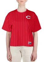 New Era Women's Cincinnati Reds Red Throwback T-Shirt