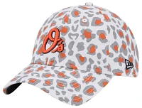 New Era Women's Baltimore Orioles White Active 9Twenty Adjustable Hat