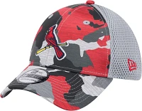 New Era Youth St. Louis Cardinals Camo Active 39Thirty Stretch Fit Hat