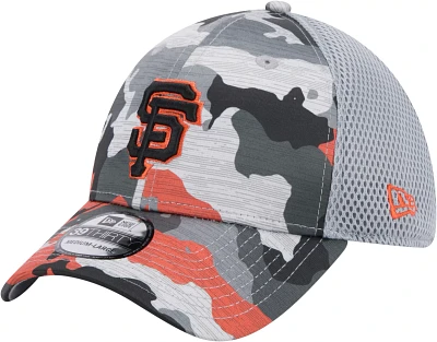 New Era Youth San Francisco Giants Camo Active 39Thirty Stretch Fit Hat