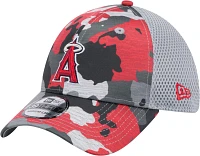 New Era Youth Los Angeles Angels Camo Active 39Thirty Stretch Fit Hat