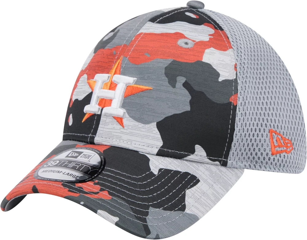 New Era Youth Houston Astros Camo Active 39Thirty Stretch Fit Hat