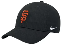 Nike Adult San Francisco Giants Black Club Evergreen Adjustable Hat