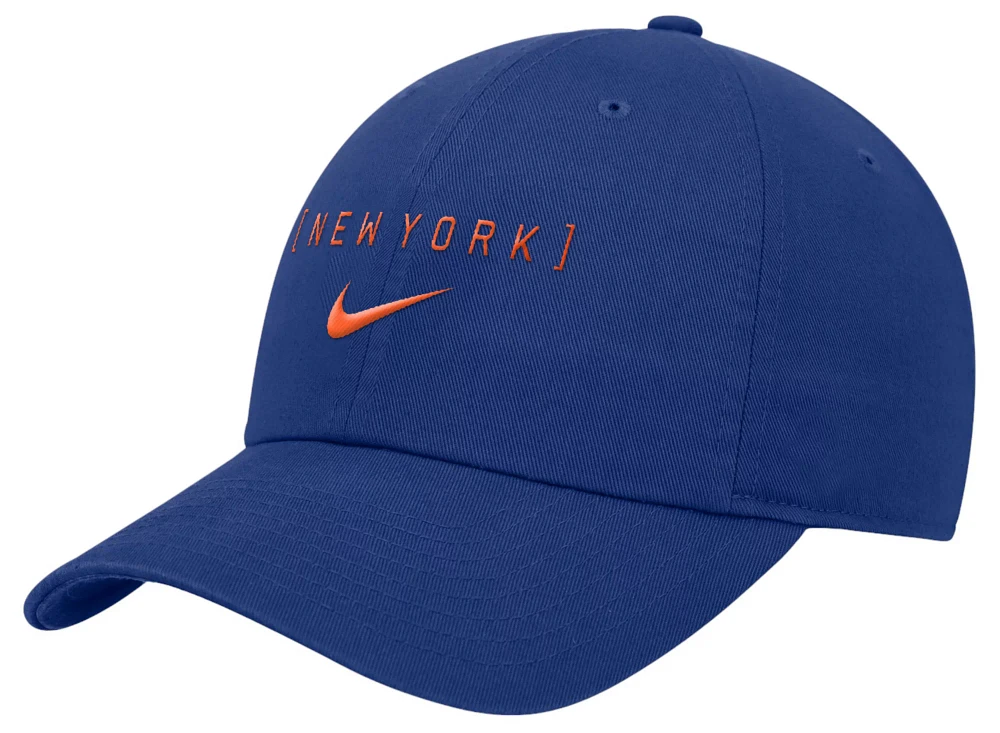 Nike Adult New York Mets Blue Club Primetime Adjustable Hat