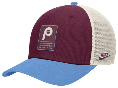 Nike Adult Philadelphia Phillies Maroon Cooperstown Rewind Adjustable Trucker Hat