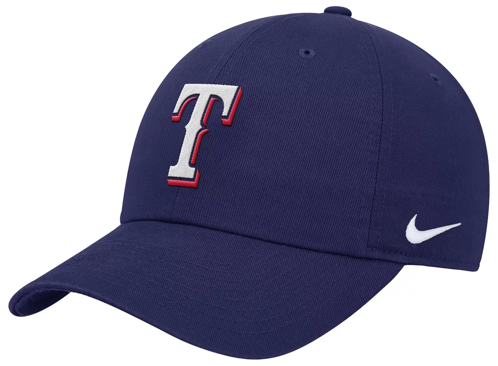 Nike Adult Texas Rangers Blue Club Evergreen Adjustable Hat