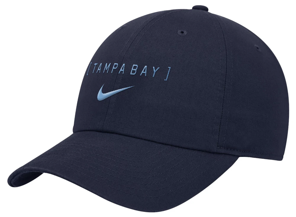 Nike Adult Tampa Bay Rays Navy Club Primetime Adjustable Hat