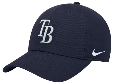 Nike Adult Tampa Bay Rays Navy Club Evergreen Adjustable Hat