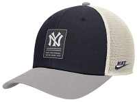 Nike Adult New York Yankees Blue Cooperstown Rewind Adjustable Trucker Hat