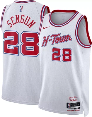 Nike Adult 2023-24 City Edition Houston Rockets Alperen Sungun #28 Jersey