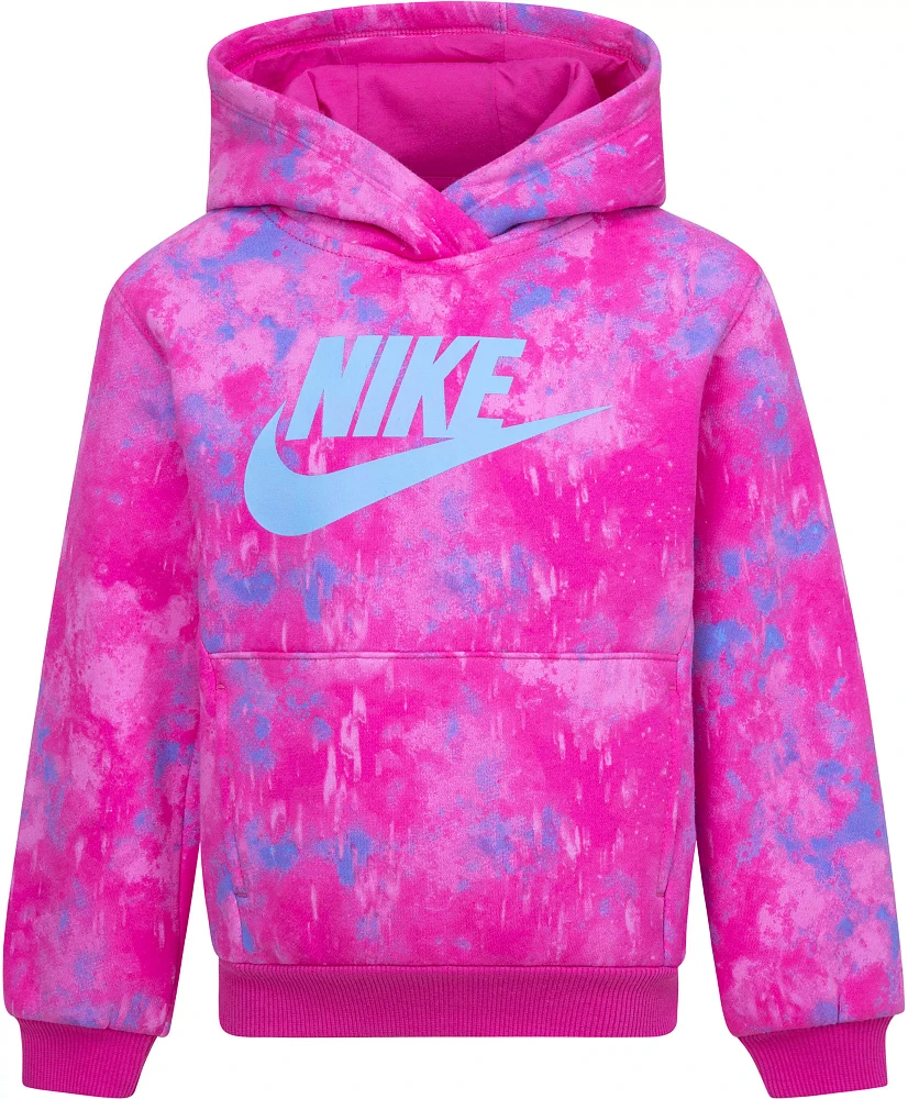 Nike Little Girls' Printed Club Pullover Hoodie