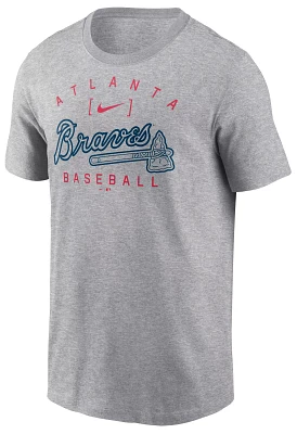 Nike Men's Atlanta Braves Gray Local Arch T-Shirt