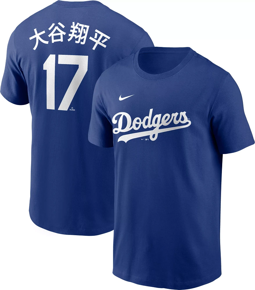 Nike Men's Los Angeles Dodgers Shohei Ohtani #17 Blue T-Shirt