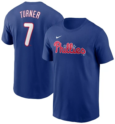 Nike Men's Philadelphia Phillies Trea Turner #7 T-Shirt