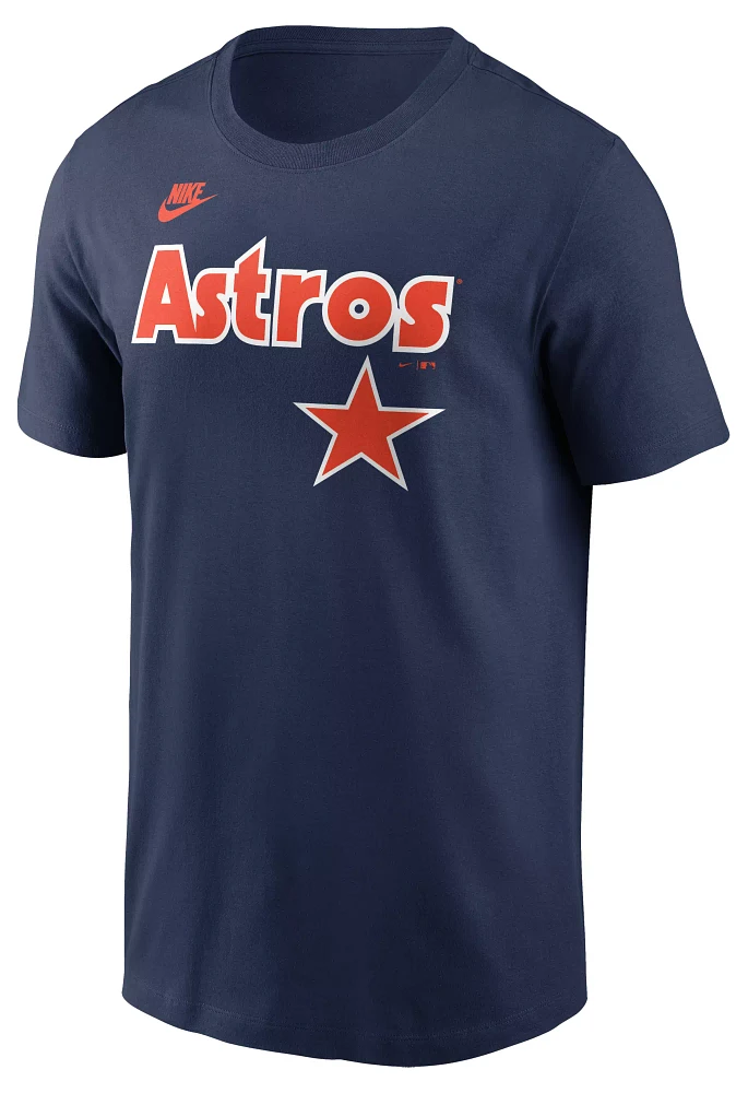 Nike Men's Houston Astros Craig Biggio #7 Navy Cooperstown T-Shirt