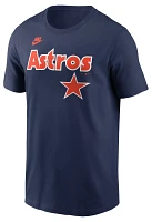 Nike Men's Houston Astros Craig Biggio #7 Navy Cooperstown T-Shirt