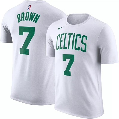 Jordan Adult Boston Celtics Jaylen Brown #7 Association T-Shirt