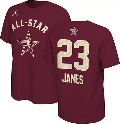 Nike Adult 2024 NBA All-Star Game Los Angeles Lakers LeBron James #23 Red T-Shirt