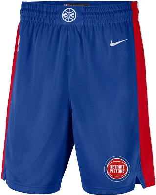 Nike Adult Detroit Pistons Icon Swingman Shorts