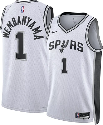 Nike Adult San Antonio Spurs Victor Wembanyama #1 Association Jersey