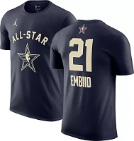 Nike Adult 2024 NBA All-Star Game Philadelphia 76ers Joel Embiid #21 Blue T-Shirt