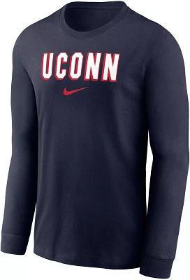 Nike Men's UConn Huskies Blue Dri-FIT Legend Long Sleeve T-Shirt